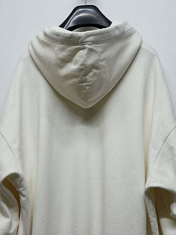 Maison MIHARA YASUHIRO���᥾�� �ߥϥ�䥹�ҥ�/French Terry DON'T TAG ME. SWEAT HOODIE/WHITE