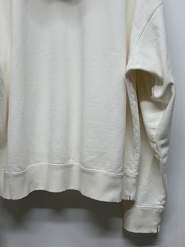 Maison MIHARA YASUHIRO���᥾�� �ߥϥ�䥹�ҥ�/French Terry DON'T TAG ME. SWEAT HOODIE/WHITE
