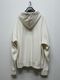 Maison MIHARA YASUHIRO���᥾�� �ߥϥ�䥹�ҥ�/French Terry DON'T TAG ME. SWEAT HOODIE/WHITE