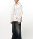 Maison MIHARA YASUHIRO���᥾�� �ߥϥ�䥹�ҥ�/French Terry DON'T TAG ME. SWEAT HOODIE/WHITE