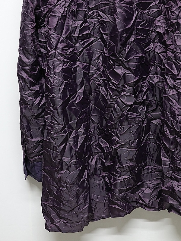 Ground Y�����饦��ɥ磻/PE TAFTA A STANDARD LONG SLEEVED SHIRT/PURPLE