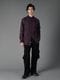 Ground Y�����饦��ɥ磻/PE TAFTA A STANDARD LONG SLEEVED SHIRT/PURPLE