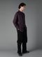 Ground Y�����饦��ɥ磻/PE TAFTA A STANDARD LONG SLEEVED SHIRT/PURPLE