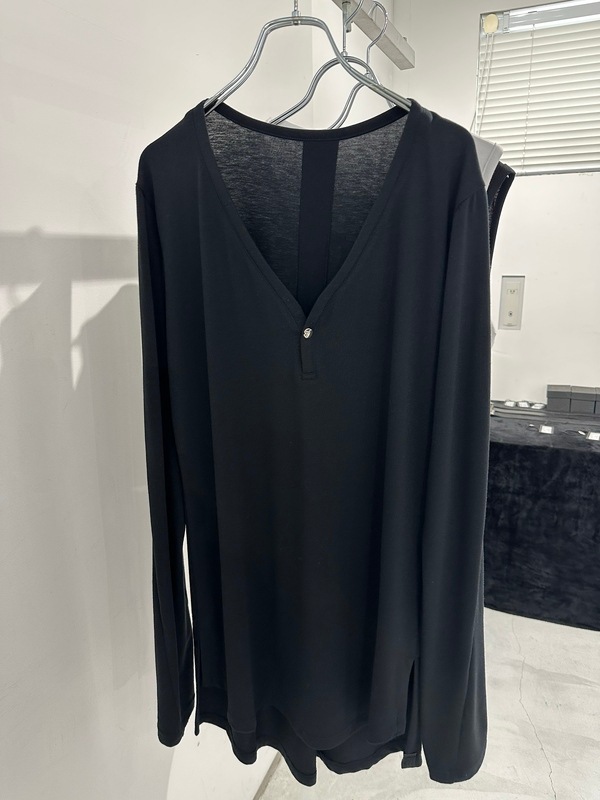 (ͽ���ʡ�8��9������ͽ��/kiryuyrik������奦����奦/BEATENJIKU Henry Neck T-Shirt/Black