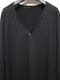 kiryuyrik������奦����奦/BEATENJIKU Henry Neck T-Shirt/Black