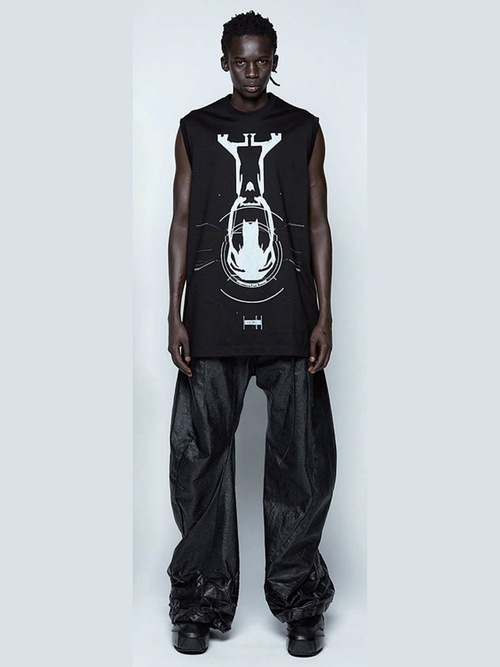 SALE40%OFF/JULIUS����ꥦ��/COTTON SZ JERSEY CUT & SEWN6/BLACK.