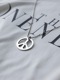 �㴰���THE ONENESS�������ͥ�/Silver925 PEACE CHORKER/Silver