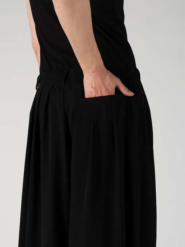 Yohji Yamamoto���襦����ޥ��/TA ���������� ���֥Х롼��ѥ��/BLACK