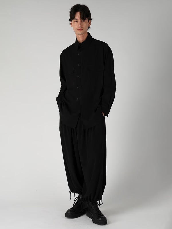 Yohji Yamamoto���襦����ޥ��/TA ���������� ���֥Х롼��ѥ��/BLACK