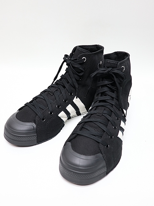 Y-3���磻���꡼/Y-3 NIZZA HI/BLACK/BLACK/OWHITE