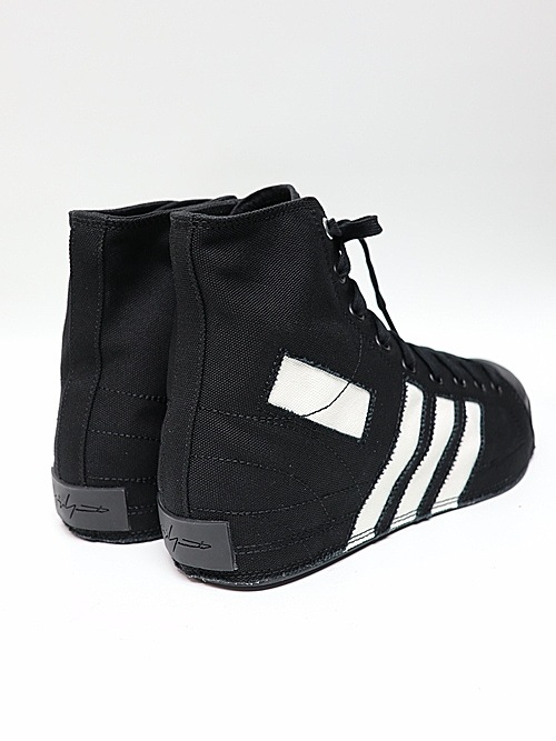 Y-3���磻���꡼/Y-3 NIZZA HI/BLACK/BLACK/OWHITE