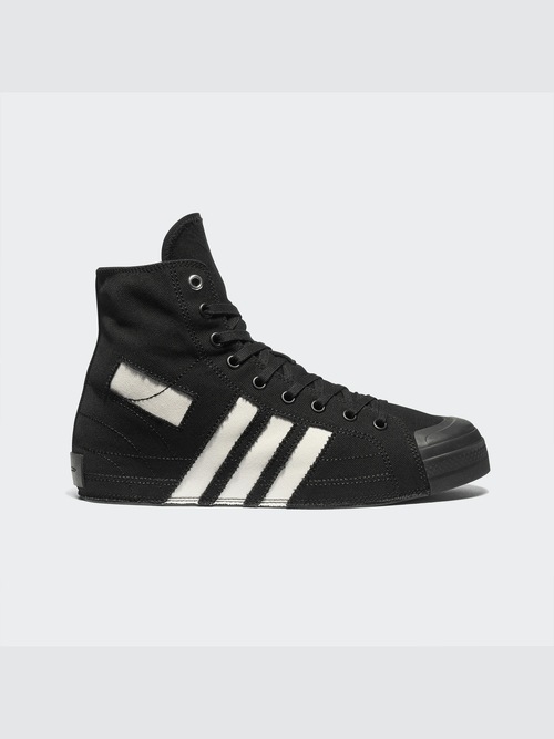 Y-3���磻���꡼/Y-3 NIZZA HI/BLACK/BLACK/OWHITE