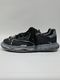 �㴰���Maison MIHARA YASUHIRO��CHARLES/original sole ripping and overdyeing canvas Low-Top sneakers/BLK/BLK