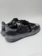 �㴰���Maison MIHARA YASUHIRO��CHARLES/original sole ripping and overdyeing canvas Low-Top sneakers/BLK/BLK