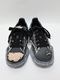 �㴰���Maison MIHARA YASUHIRO��CHARLES/original sole ripping and overdyeing canvas Low-Top sneakers/BLK/BLK