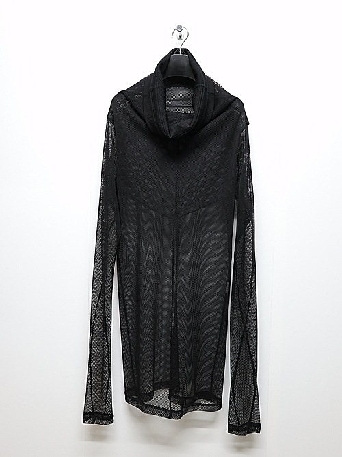 (ͽ���ʡ�7��8������ͽ��/kiryuyrik������奦����奦/Mesh Loose High Neck/Black