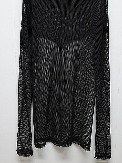 (ͽ���ʡ�7��8������ͽ��/kiryuyrik������奦����奦/Mesh Loose High Neck/Black