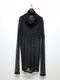 (ͽ���ʡ�7��8������ͽ��/kiryuyrik������奦����奦/Mesh Loose High Neck/Black