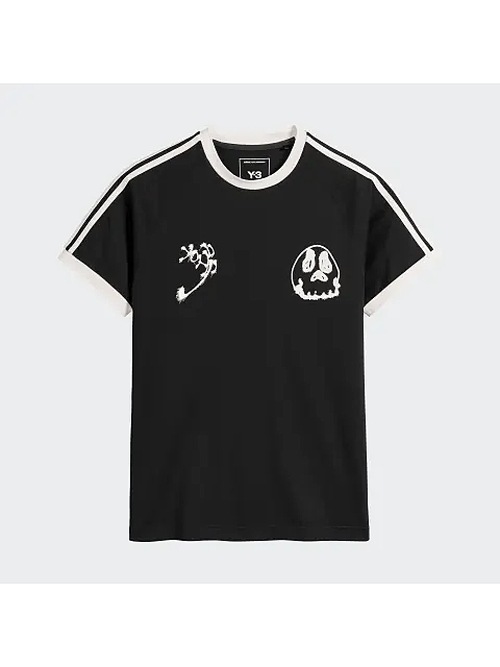 Y-3���磻���꡼/GFX CALI SS TEE/BLACK
