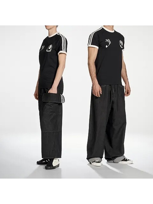 Y-3���磻���꡼/GFX CALI SS TEE/BLACK