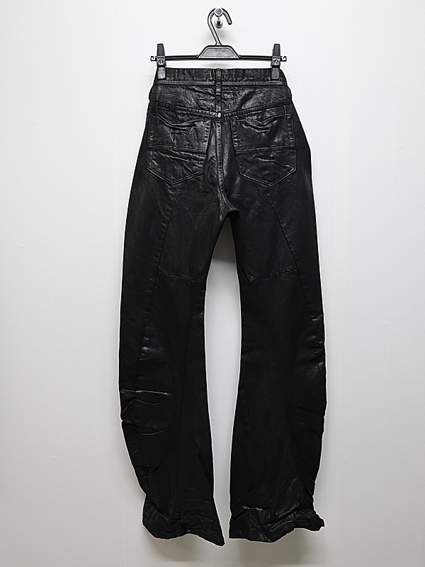 �㴰���JULIUS����ꥦ��/12oz DENIM TROUSERS12/BLACK