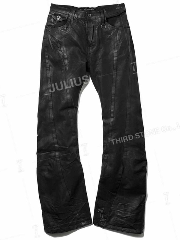 (ͽ����)7��8������ͽ��/JULIUS����ꥦ��/12oz DENIM TROUSERS12/BLACK