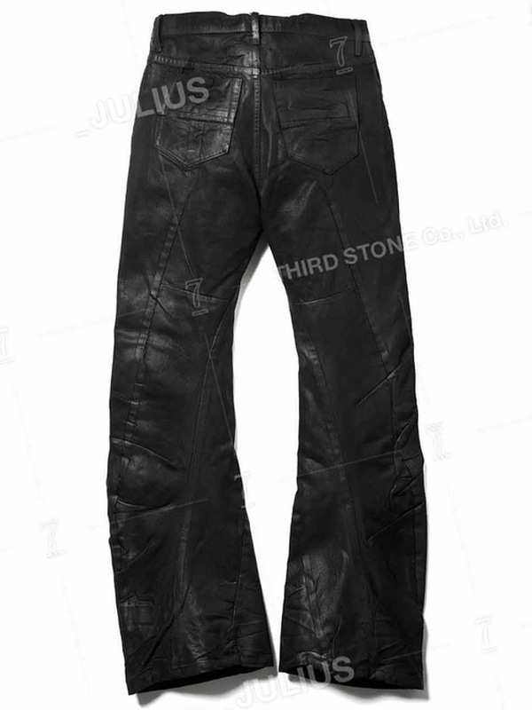 (ͽ����)7��8������ͽ��/JULIUS����ꥦ��/12oz DENIM TROUSERS12/BLACK