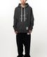 Maison MIHARA YASUHIRO���᥾�� �ߥϥ�䥹�ҥ�/French Terry DON'T TAG ME. SWEAT HOODIE/BLACK