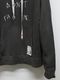 Maison MIHARA YASUHIRO���᥾�� �ߥϥ�䥹�ҥ�/French Terry DON'T TAG ME. SWEAT HOODIE/BLACK