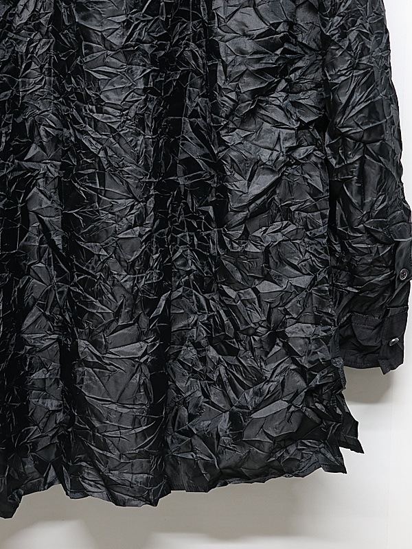 Ground Y�����饦��ɥ磻/PE TAFTA BK X BK STANDARD LONG SLEEVED SHIRT/BLACK