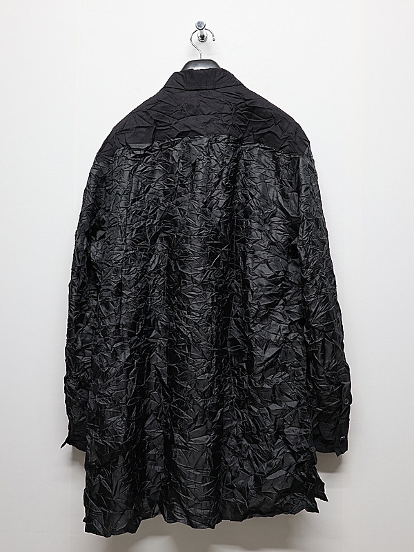 Ground Y�����饦��ɥ磻/PE TAFTA BK X BK STANDARD LONG SLEEVED SHIRT/BLACK