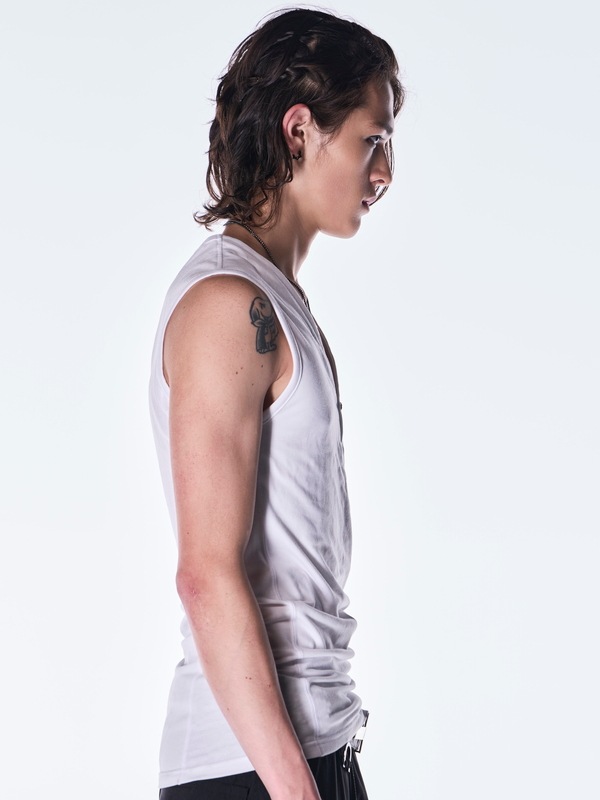 (ͽ���ʡ�8��9������ͽ��/kiryuyrik������奦����奦/BEATENJIKU Henry Tank Top/White