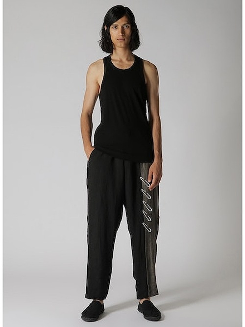 �㴰���Yohji Yamamoto���襦����ޥ��/30/- COMBED SINGLE X RUNNING/BLK