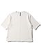 (ͽ���ʡ�4��5������ͽ��/wjk�����֥른��������/textured knit key-neck H/S/white