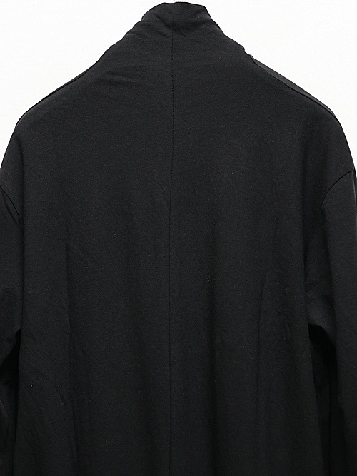 �㴰���nude:masahiko maruyama ���̡���:�ޥ��ҥ��ޥ���/40/- Cotton/Wool Jersey HIGH NECK T SHIRT/Black-Beige