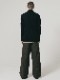�㴰���nude:masahiko maruyama ���̡���:�ޥ��ҥ��ޥ���/40/- Cotton/Wool Jersey HIGH NECK T SHIRT/Black-Beige