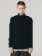 �㴰���nude:masahiko maruyama ���̡���:�ޥ��ҥ��ޥ���/40/- Cotton/Wool Jersey HIGH NECK T SHIRT/Black-Beige