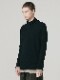 �㴰���nude:masahiko maruyama ���̡���:�ޥ��ҥ��ޥ���/40/- Cotton/Wool Jersey HIGH NECK T SHIRT/Black-Beige