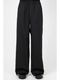 �㴰���LAD MUSICIAN����å� �ߥ塼�������/T/W POPLIN PINSTRIPE STRAIGHT PT/BLACK