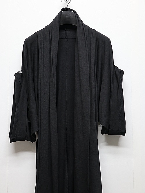 (ͽ���ʡ�3��4������ͽ��/kiryuyrik������奦����奦/BEATENJIKU KIMONO-Sleeve Cardigan/Black