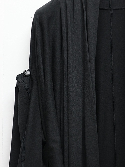 (ͽ���ʡ�3��4������ͽ��/kiryuyrik������奦����奦/BEATENJIKU KIMONO-Sleeve Cardigan/Black