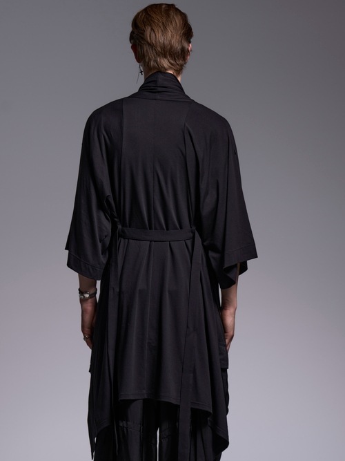 (ͽ���ʡ�3��4������ͽ��/kiryuyrik������奦����奦/BEATENJIKU KIMONO-Sleeve Cardigan/Black