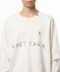 Maison MIHARA YASUHIRO���᥾�� �ߥϥ�䥹�ҥ�/French Terry DON'T TAG ME. SWEAT PO/WHITE