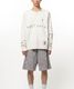 Maison MIHARA YASUHIRO���᥾�� �ߥϥ�䥹�ҥ�/French Terry DON'T TAG ME. SWEAT PO/WHITE