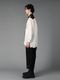 Ground Y�����饦��ɥ磻/PE TAFTA WH X BK STANDARD LONG SLEEVED SHIRT/WHITEBLACK