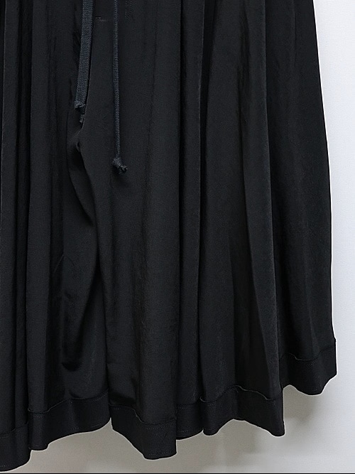 Ground Y�����饦��ɥ磻/TA/PE CREPE DE CHINE CULOTTE PANTS/BLACK