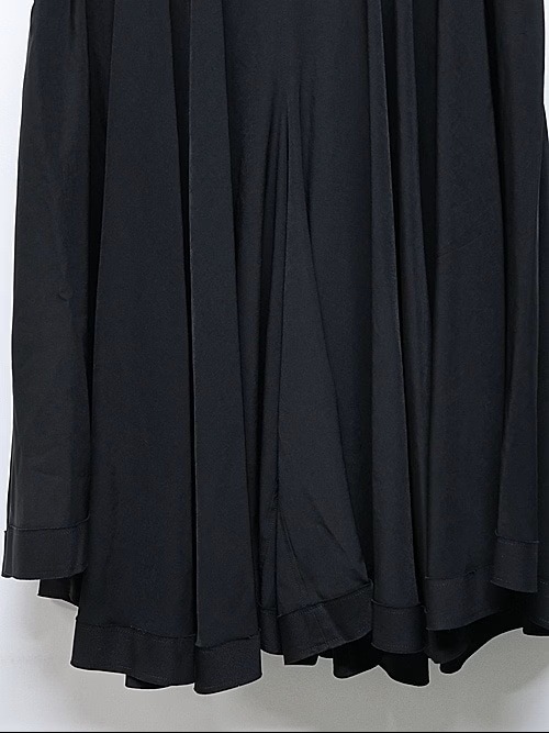 Ground Y�����饦��ɥ磻/TA/PE CREPE DE CHINE CULOTTE PANTS/BLACK
