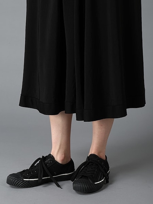 Ground Y�����饦��ɥ磻/TA/PE CREPE DE CHINE CULOTTE PANTS/BLACK