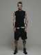 �㴰���nude:masahiko maruyama ���̡���:�ޥ��ҥ��ޥ���/16GG SLEEVELESS KNIT PULLOVER/Black-Beige