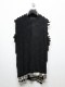 �㴰���nude:masahiko maruyama ���̡���:�ޥ��ҥ��ޥ���/16GG SLEEVELESS KNIT PULLOVER/Black-Beige
